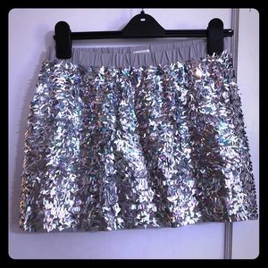 Jcrew sparkle skirt!